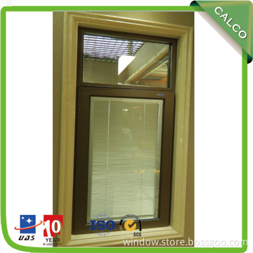 Aluminum glass single swing hinge door